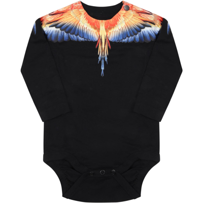 Shop Marcelo Burlon County Of Milan Multicolor Set For Baby Boy With Wings