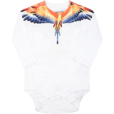 Shop Marcelo Burlon County Of Milan Multicolor Set For Baby Boy With Wings