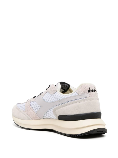 Shop Diadora Panelled Low-top Sneakers In Nude