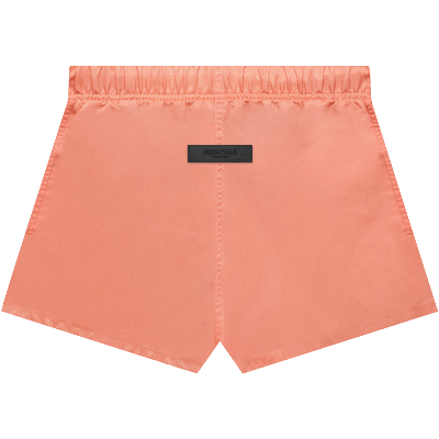 Pre-owned Essentials Running Shorts 'coral' In Orange