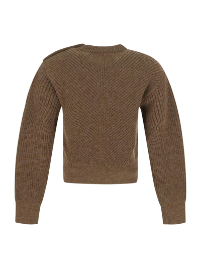 Shop Bottega Veneta Riverbed Sweater In Grey