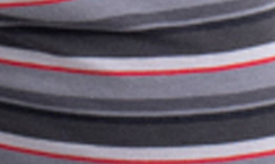 Shop Saxx Droptemp™ Cooling Cotton Slim Fit Boxer Briefs In College Stripe- Grey