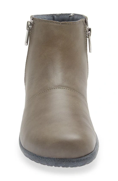 Shop Naot Wanaka Bootie In Foggy Gray Leather