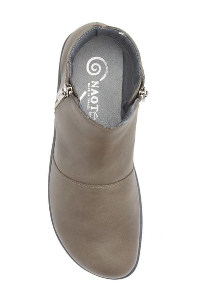 Shop Naot Wanaka Bootie In Foggy Gray Leather
