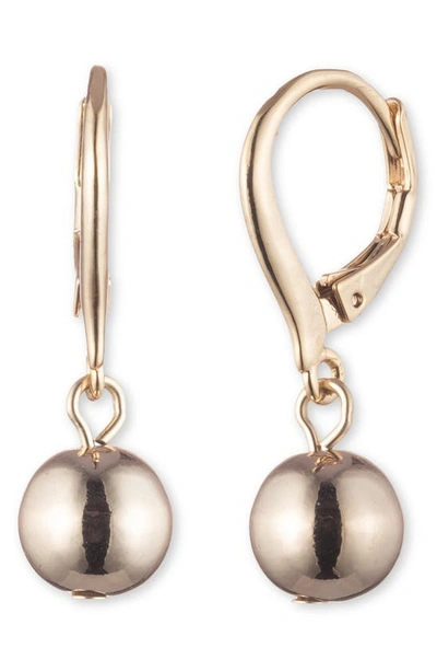 Shop Laurèn Lauren Ralph Lauren Ball Drop Earrings In Gold