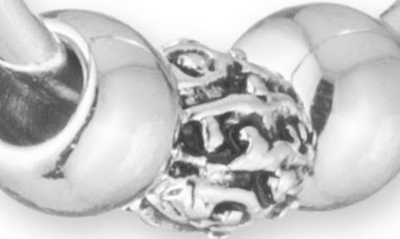 Laurèn Slider Hoop Earrings In Silver
