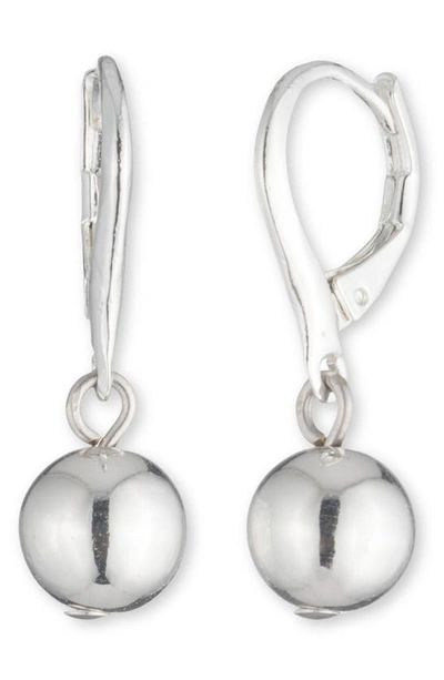Shop Laurèn Ball Drop Earrings In Silver