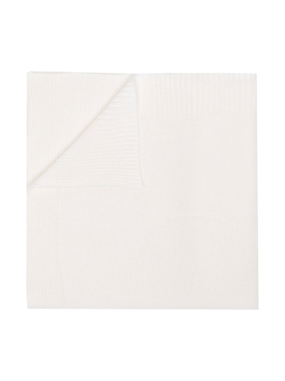 Tartine Et Chocolat Knitted Cashmere Blanket In White