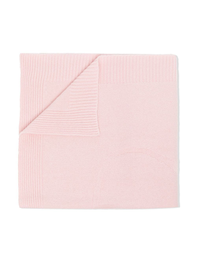 Shop Tartine Et Chocolat Knitted Cashmere Blanket In Pink