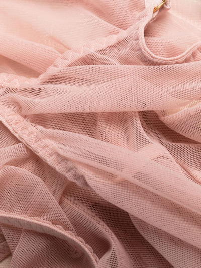 Shop Bordelle Kora Sheer Body In Pink