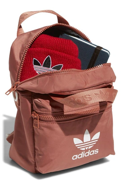 Adidas 2.0 Mini Backpack In Magic Earth Red/white ModeSens