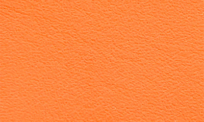 Royce New York Personalized Card Case In Burnt Orange- Silver Foil