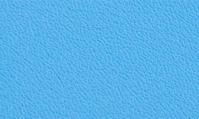 Royce New York Personalized Card Case In Light Blue- Gold Foil