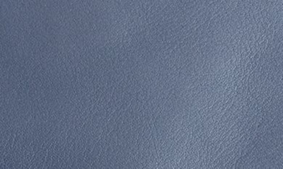 Royce New York Personalized Leather Travel Pouch In Navy Blue- Deboss