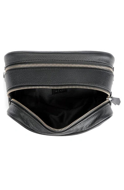 Shop Royce New York Personalized Zip Toiletry Bag In Black- Deboss