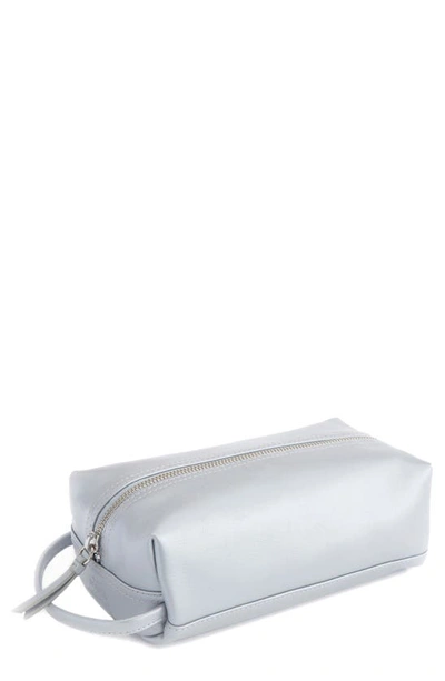 Shop Royce New York Personalized Small Toiletry Bag In Silvereboss