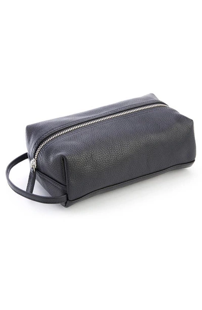 Shop Royce New York Personalized Small Toiletry Bag In Black - Gold Foil