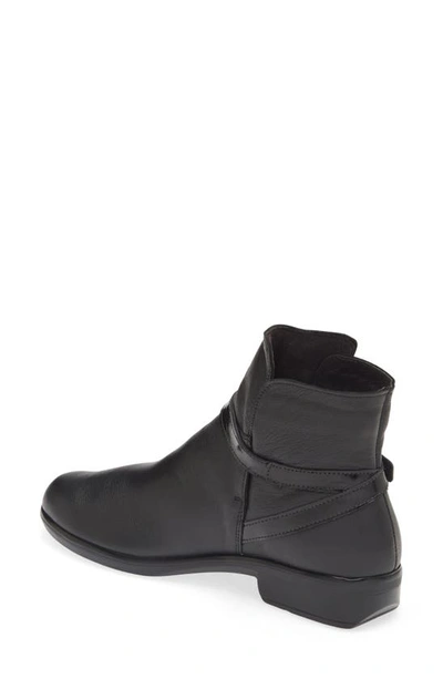 Shop Naot Briza Bootie In Soft Black Leather