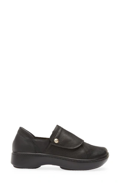 Naot Lagoon Loafer In Soft Black Leather
