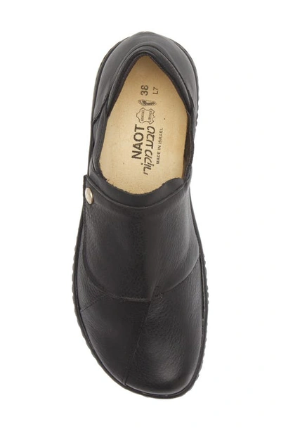 Naot Lagoon Loafer In Soft Black Leather