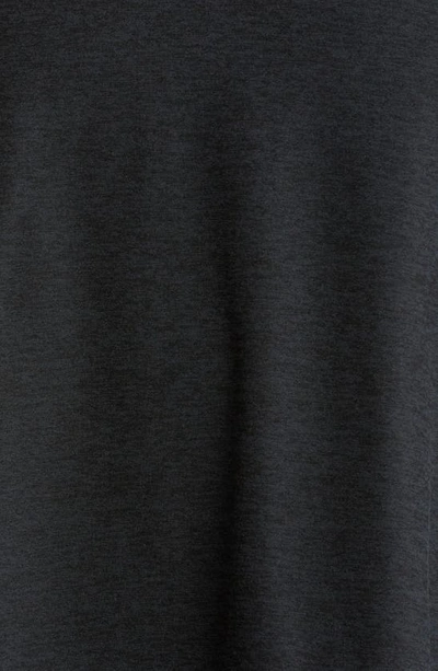 Beyond Yoga Featherweight Daydreamer Pullover Tee In Darkest Night