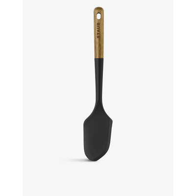 Staub Branded Silicone And Wood Pastry Scraper 30cm