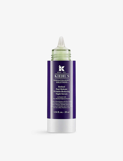 Shop Kiehl's Since 1851 Retinol Fast Release Wrinkle-reducing Night Serum 28ml In Na