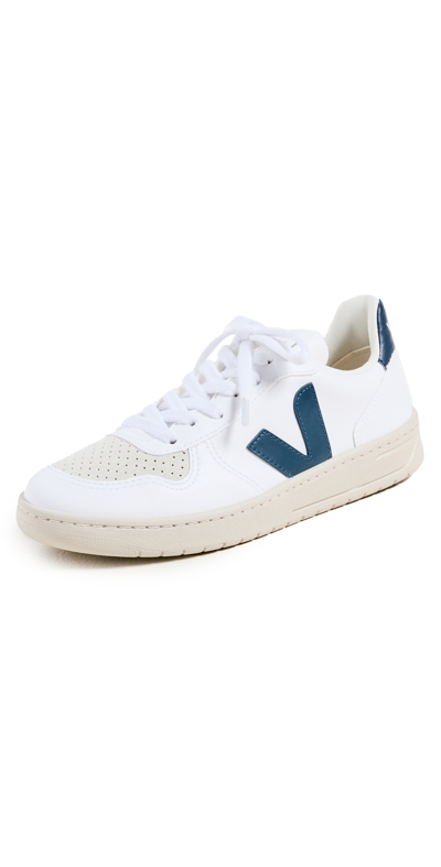 Shop Veja V-10 Sneakers White California