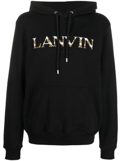 Shop Lanvin Curb Sweatshirt In Black