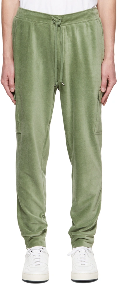 Polo Ralph Lauren Green Embroidered Cargo Pants In Military | ModeSens
