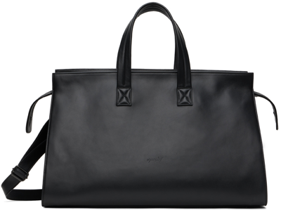 Shop Marsèll Black Quarantotto Tote