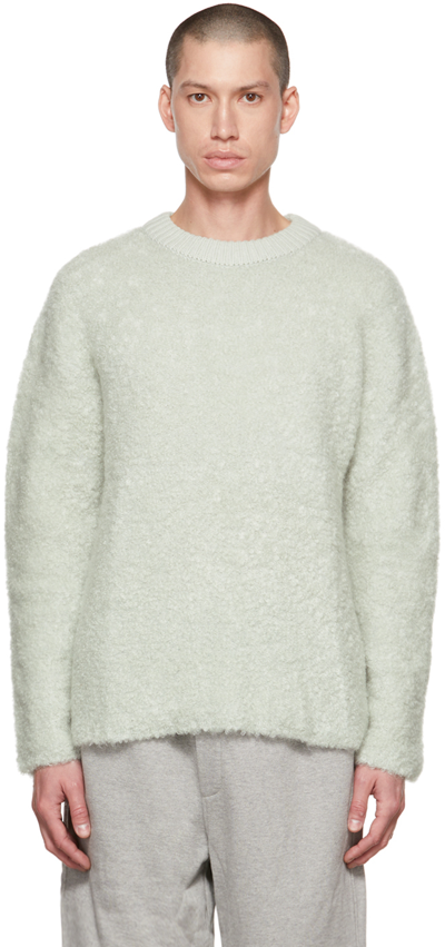 Shop Amomento Green Crewneck Sweater In Mint