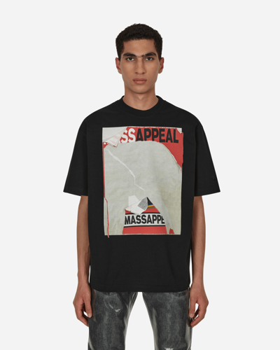 Shop Diesel Peel-off Patch T-shirt In Black