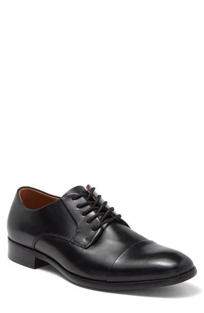 Shop Aldo Knaggs Cap Toe Leather Derby In 9-other Black