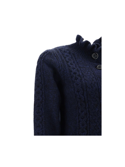 Shop See By Chloé Cardigan In Black-blue