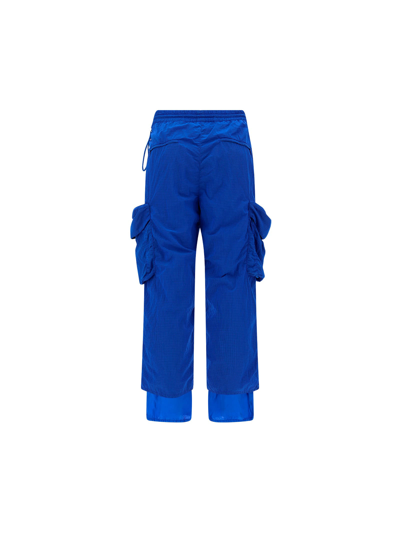 Shop Sunnei Pants In Ocean Blue
