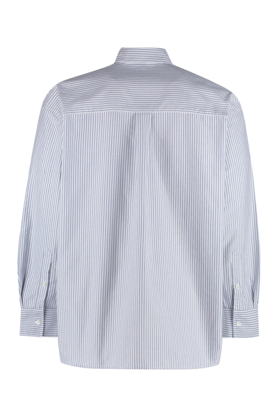 Shop Our Legacy Borrowed Bd Striped Cotton Shirt In Multicolor