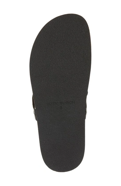 Shop Tory Burch Miller Cloud Sandal In Perfect Black/ Natural
