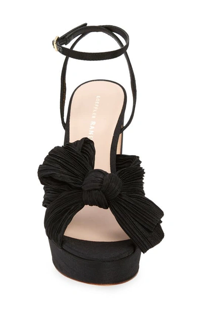 Shop Loeffler Randall Natalia Platform Sandal In Black