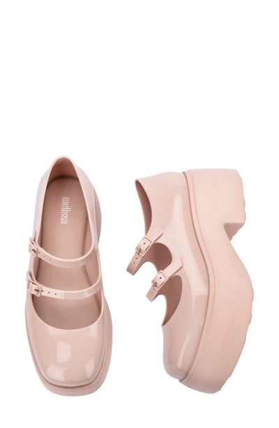Melissa Farah Platform Mary Jane In Pink
