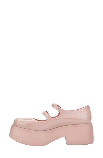 Melissa Farah Platform Mary Jane In Pink