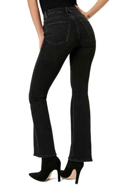Shop Good American Good Classic High Waist Bootcut Jeans In Black162