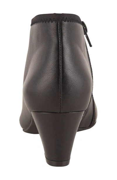 David Tate Anna Bootie In Black/black