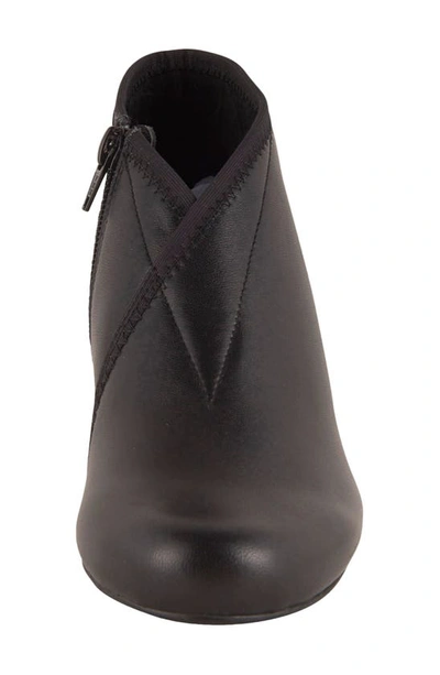 David Tate Anna Bootie In Black/black