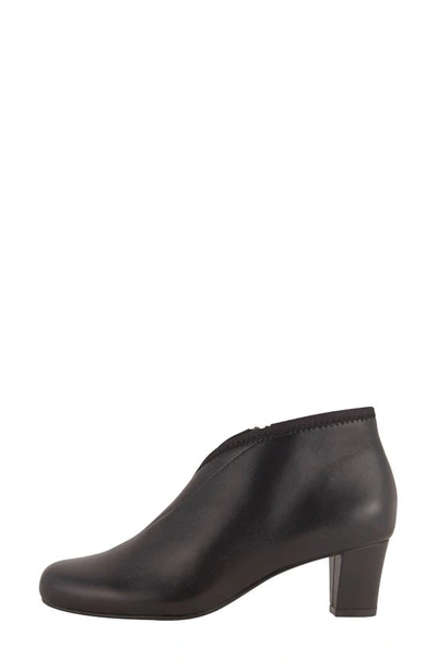 David Tate Anna Bootie In Black/black
