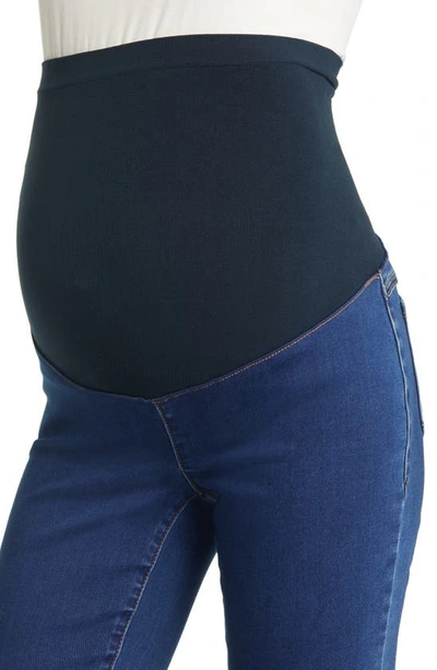 Shop 1822 Denim Better Butter Over The Bump Slim Bootcut Maternity Jeans In Safia