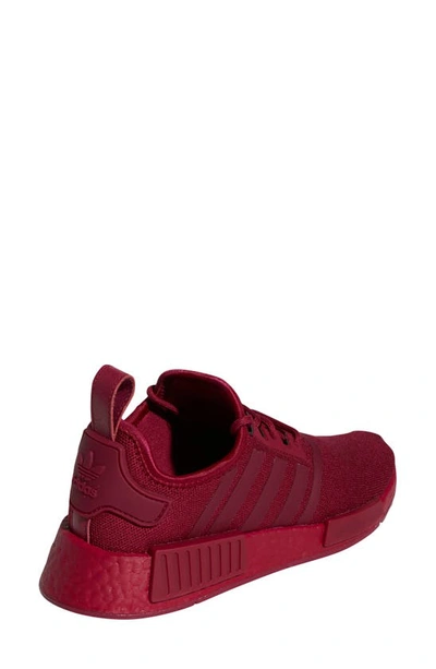 Shop Adidas Originals Nmd R1 Sneaker In Burgundy/ Burgundy/ Burgundy