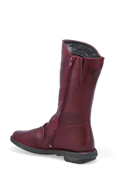 Miz Mooz Bobbie Mid Calf Boot In Bordeaux