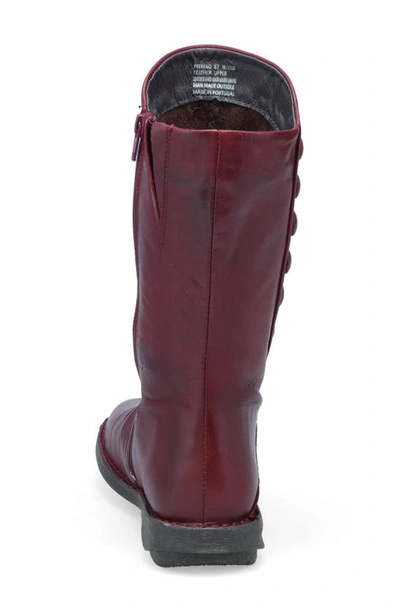 Miz Mooz Bobbie Mid Calf Boot In Bordeaux