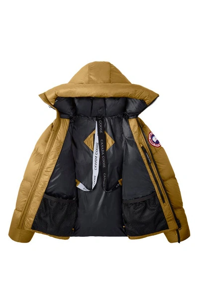 Shop Canada Goose Crofton Water Resistant Packable Quilted 750 Fill Power Down Jacket In Klondike Gold